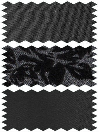 Black Wedding Suit Swatch Pack
