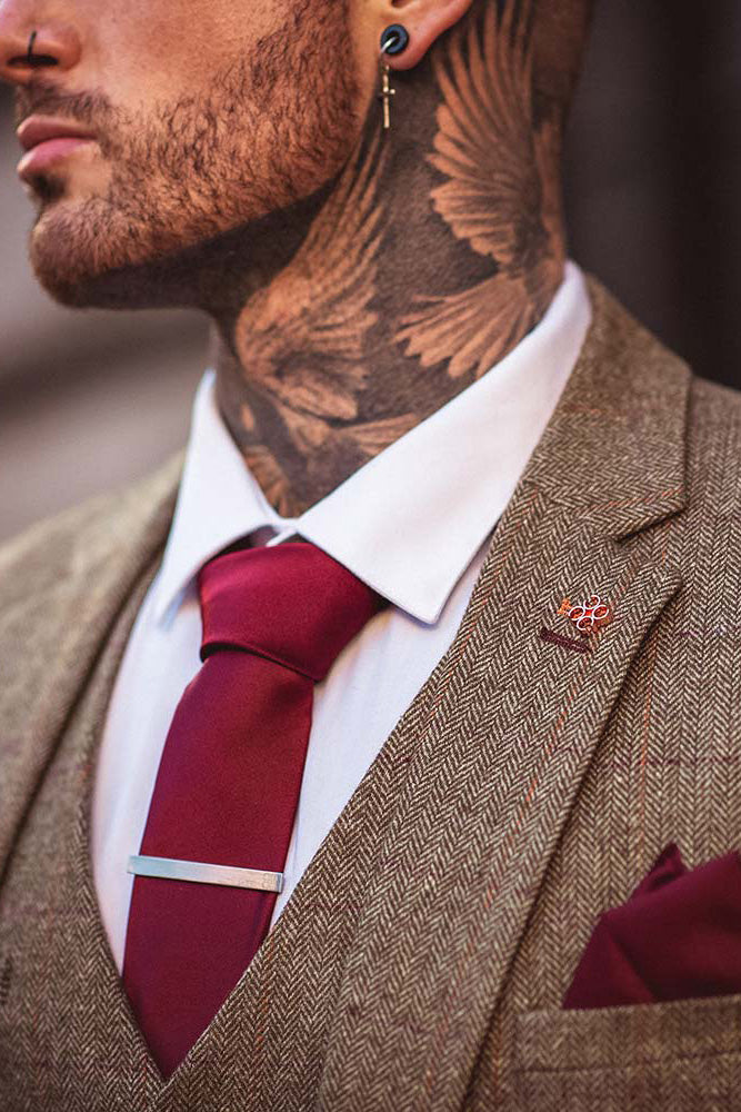 Gaston Sage Tweed Suit Swatch