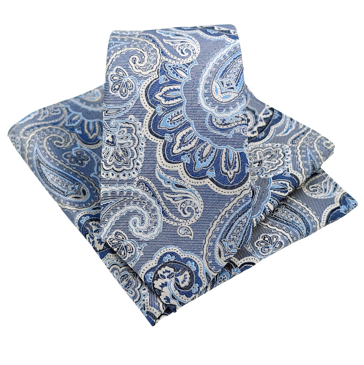 Dusty-Navy-Paisley-Silk-Wedding-Tie-and-Pocket-Square-Set