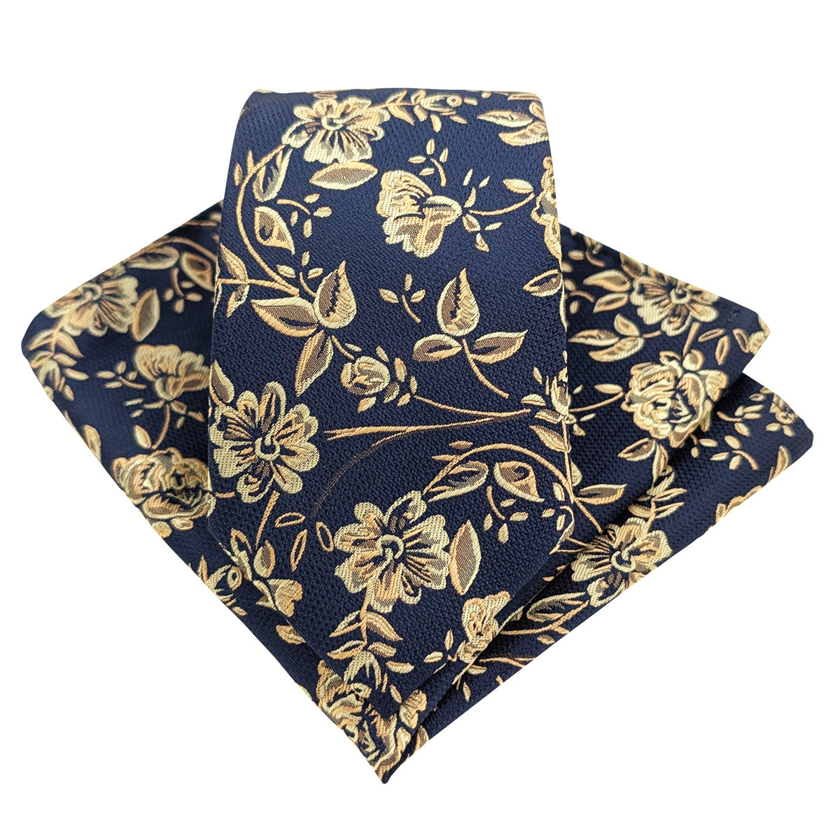 Green-_-Gold-Floral-Wedding-Tie-and-Pocket-Square