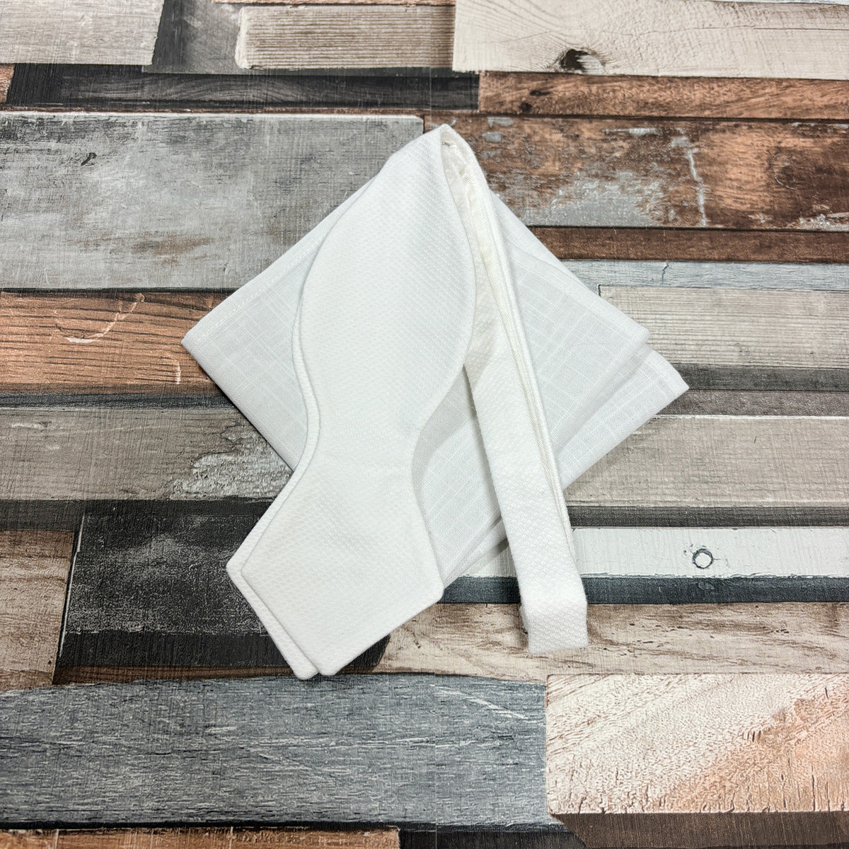 White Marcella Bow Tie