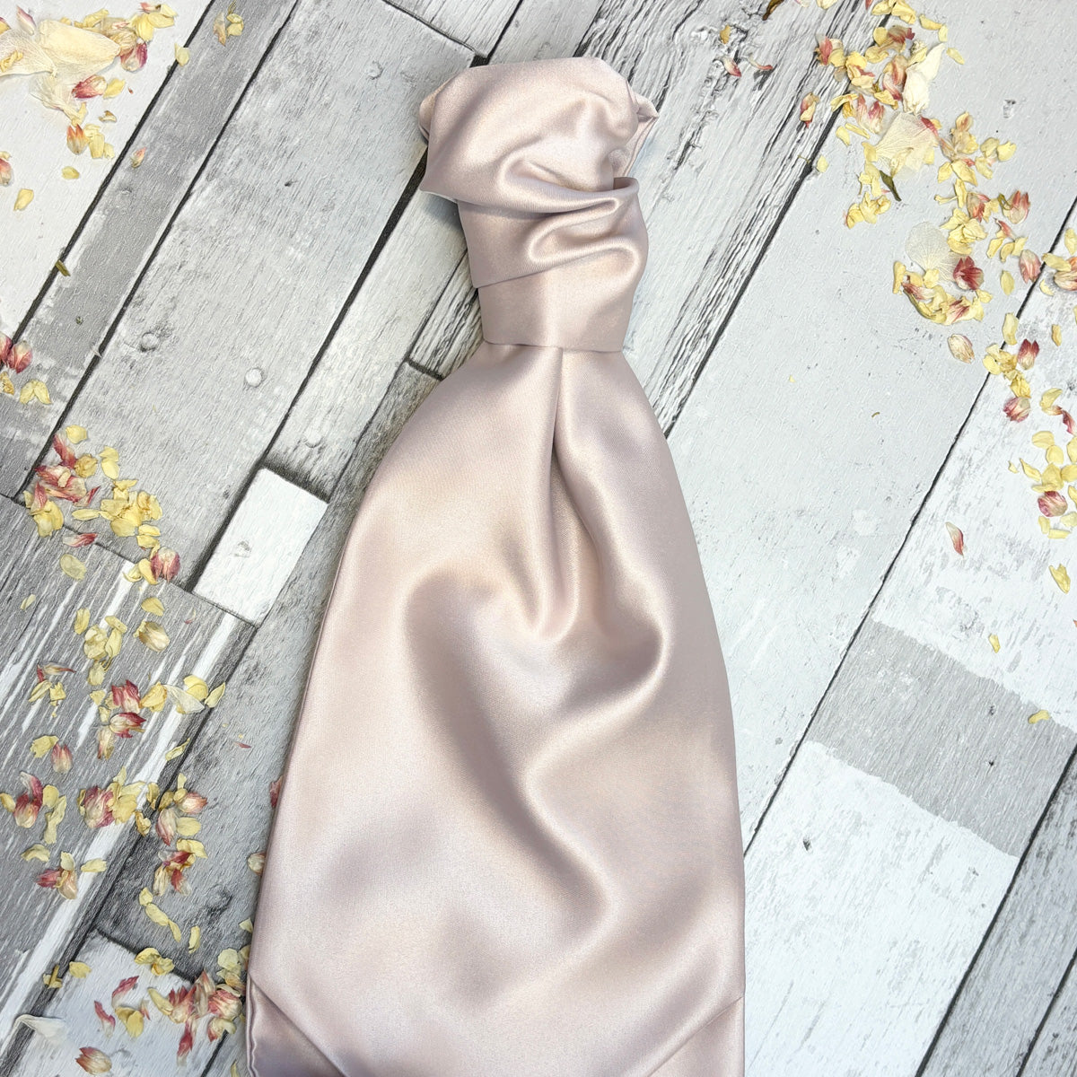 Blush Pink Wedding Cravat