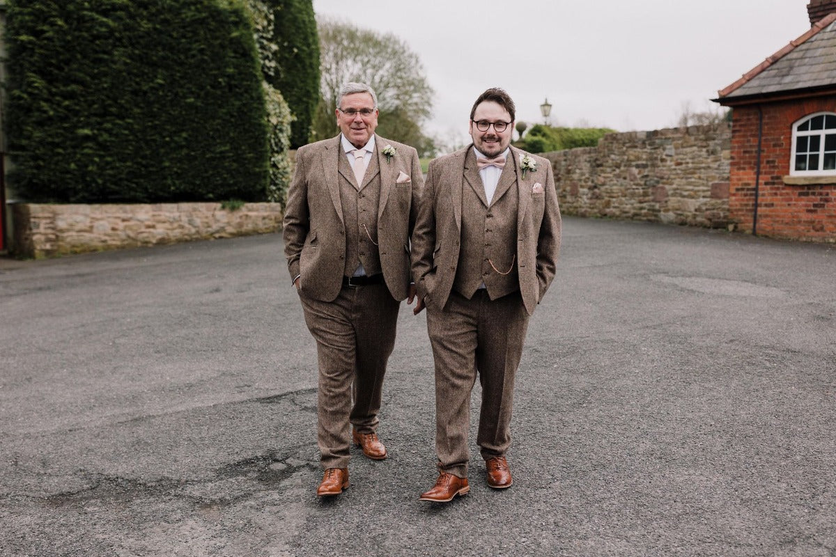 Nude Wedding Tie