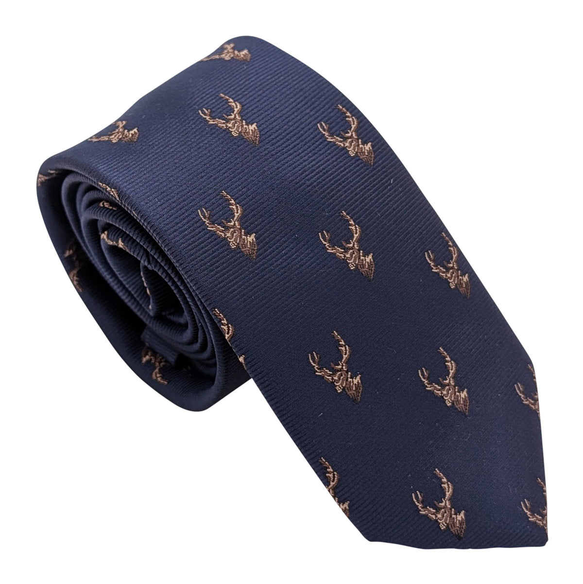 Navy Stags Boys Tie