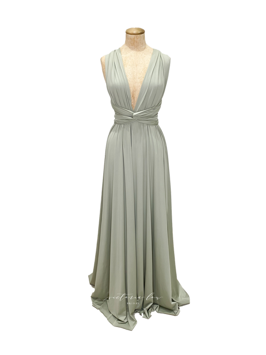 Matching Tie Swatch - Fossil Dress from Victoria Lou Bridal