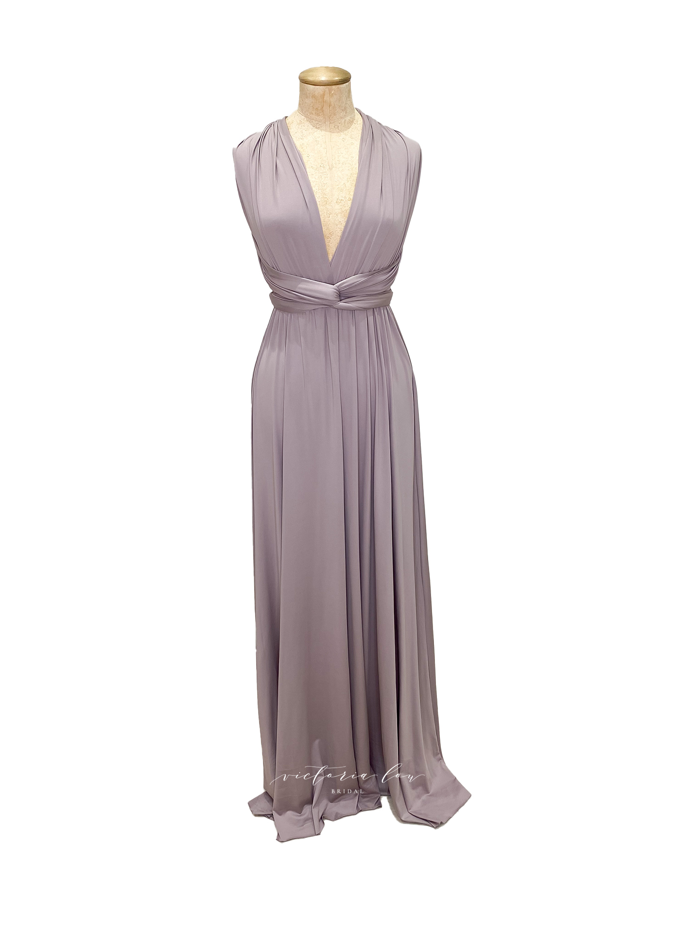 Matching Tie Swatch - Pebble Dress from Victoria Lou Bridal