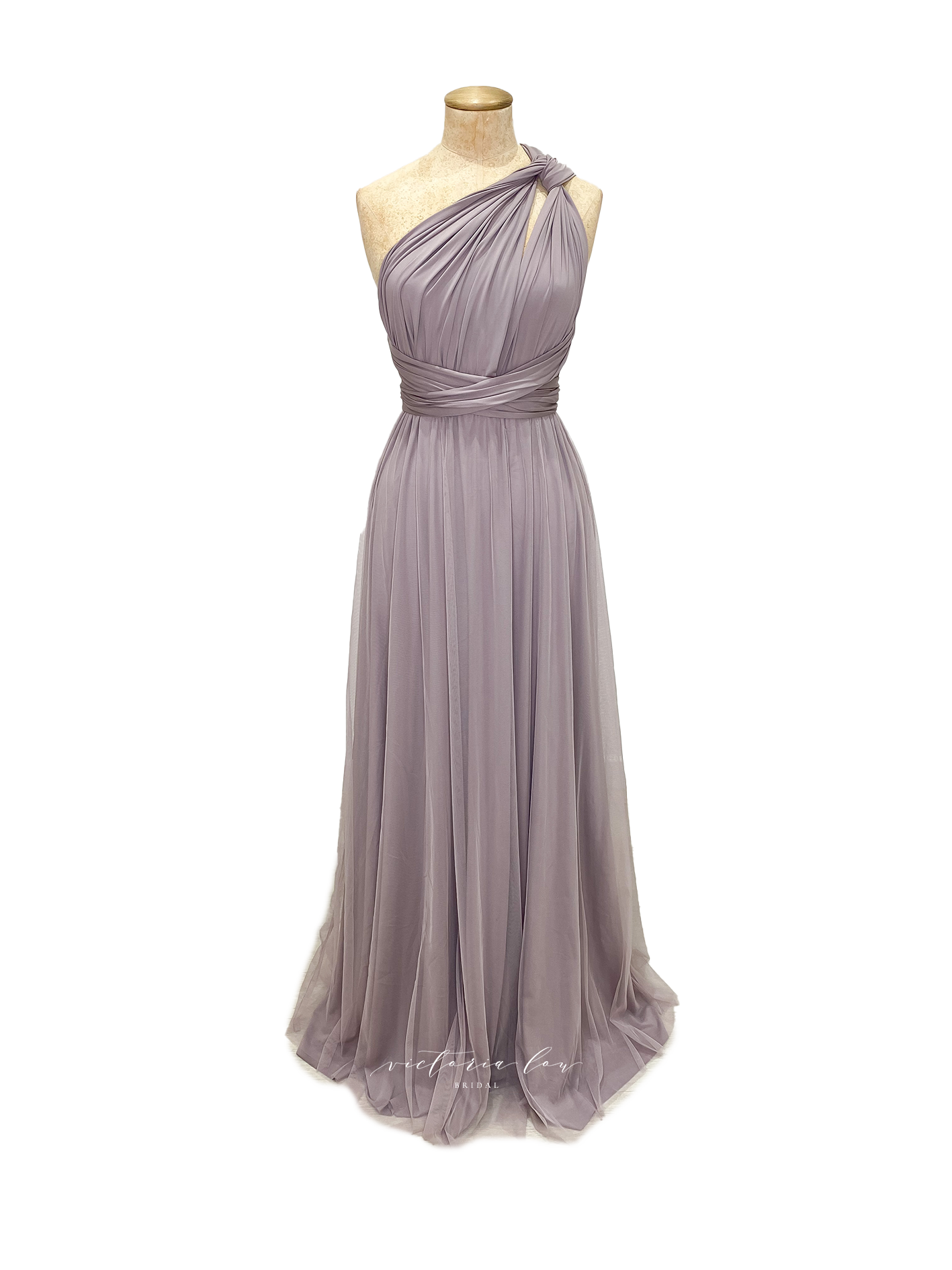 Matching Tie Swatch - Pebble Dress from Victoria Lou Bridal