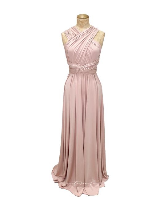 Matching Tie Swatch - Rose Dress from Victoria Lou Bridal