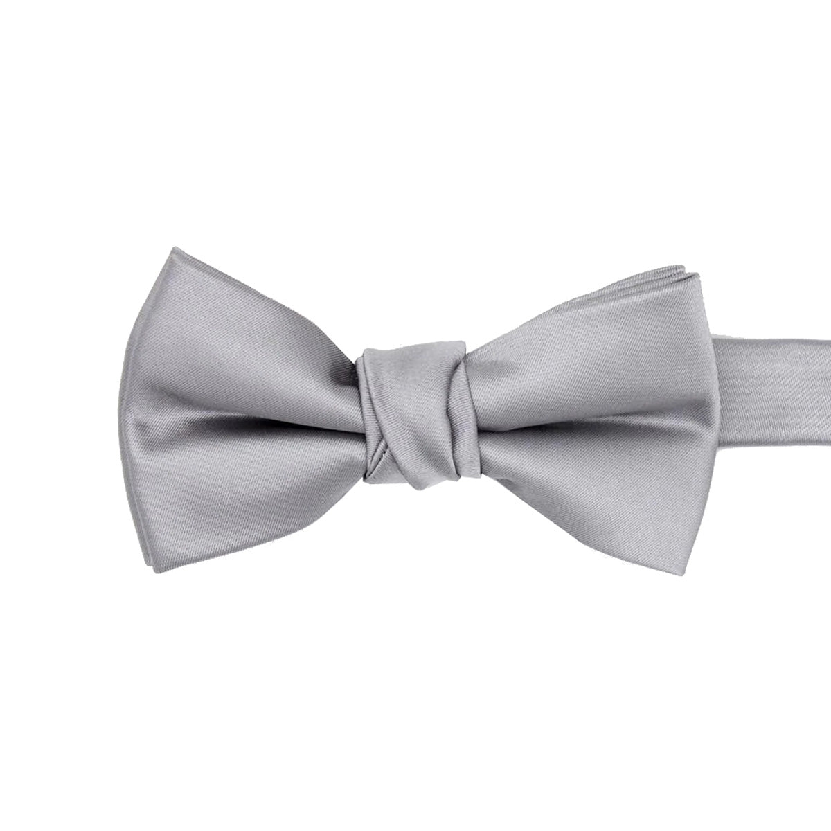 Pearl Grey Boys Bow Ties