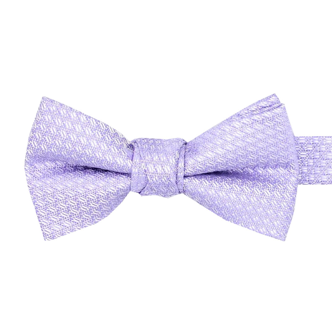Cool Lilac Woven Boys Bow Ties