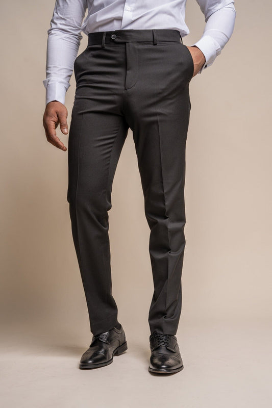 Black Tuxedo Trousers - Trousers - 28R