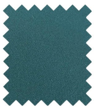 Blue Teal satin wedding fabric swatch sample