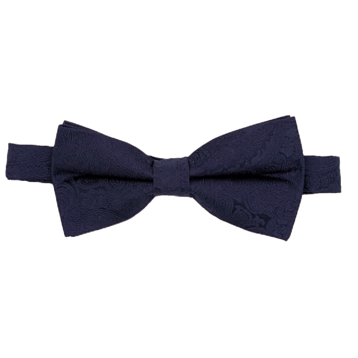 Midnight Paisley Silk Bow Tie