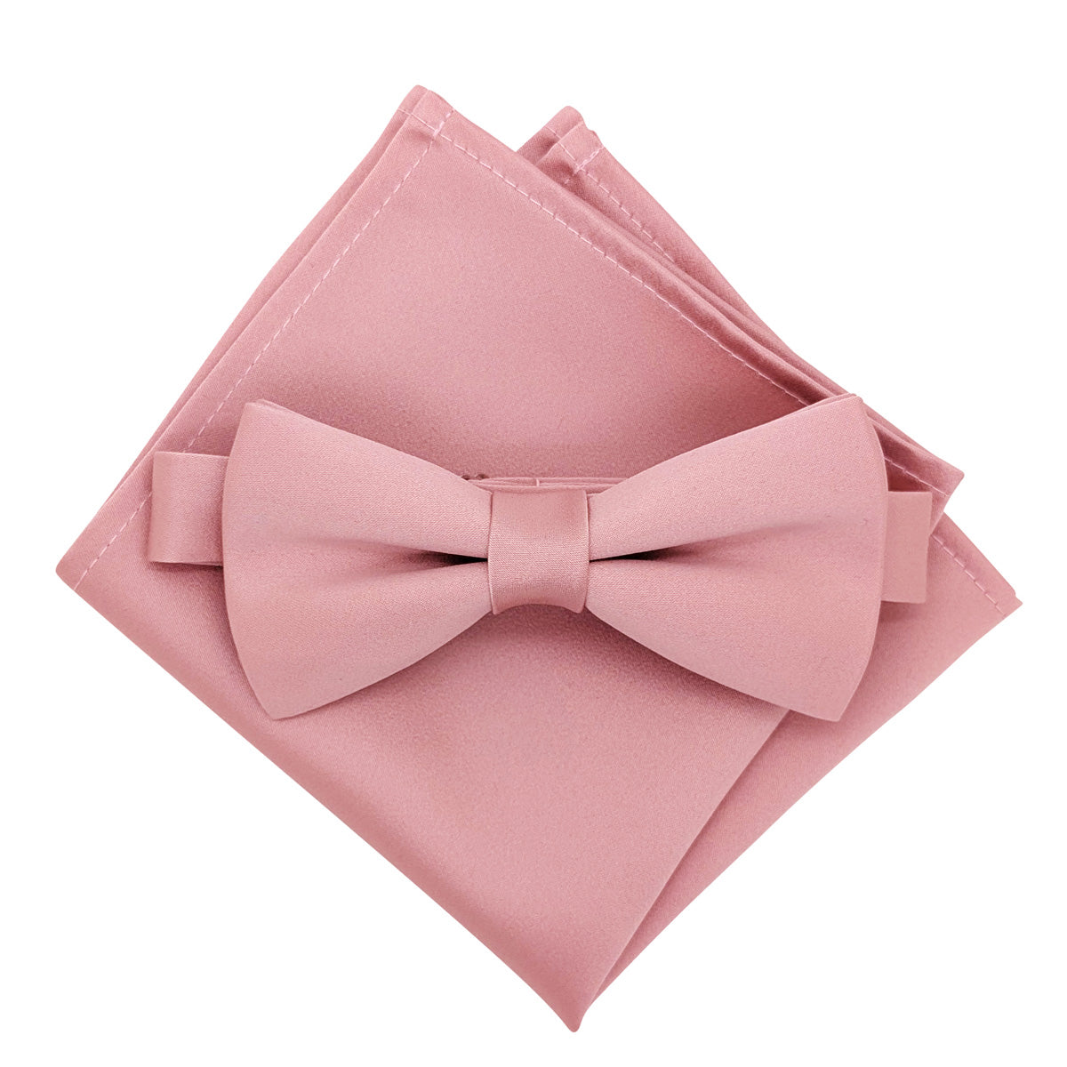 Mid Rose Pocket Square