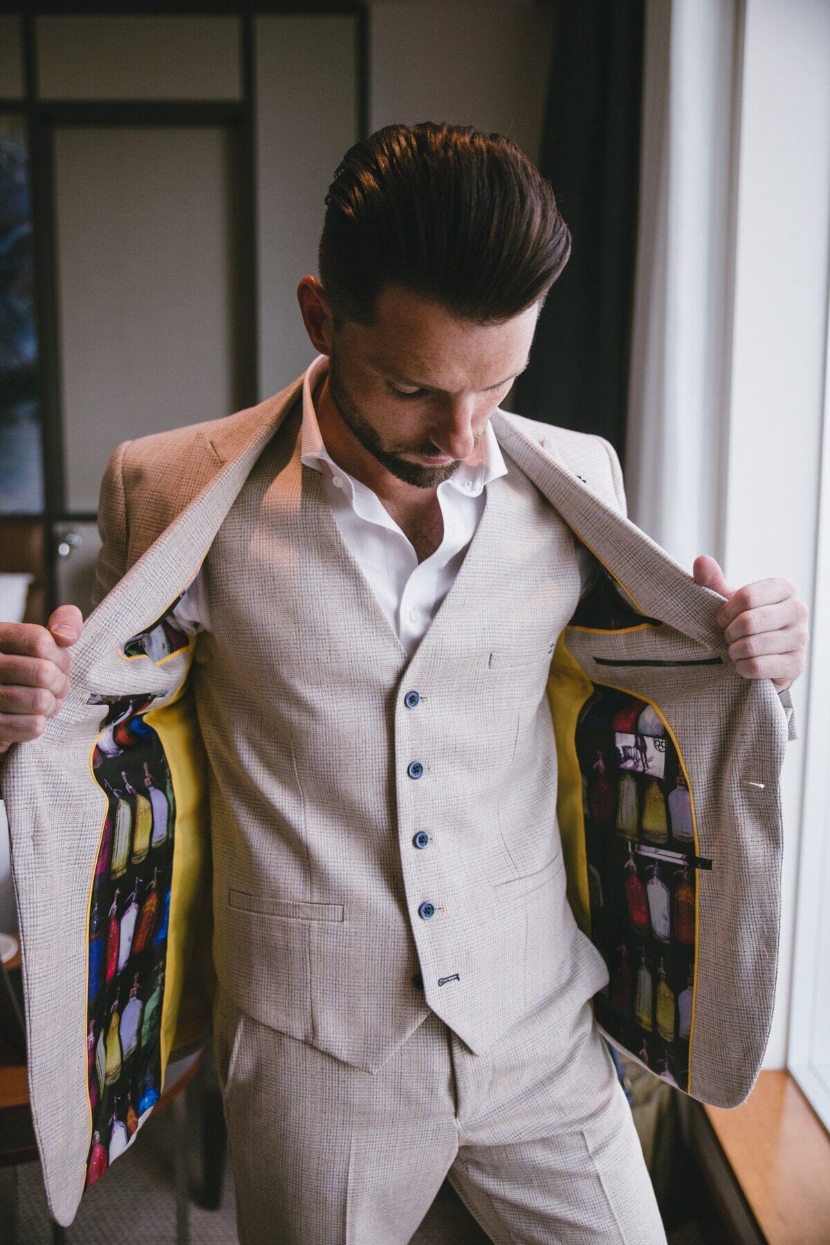 Caridi Beige Jacket - Blazers & Jackets -