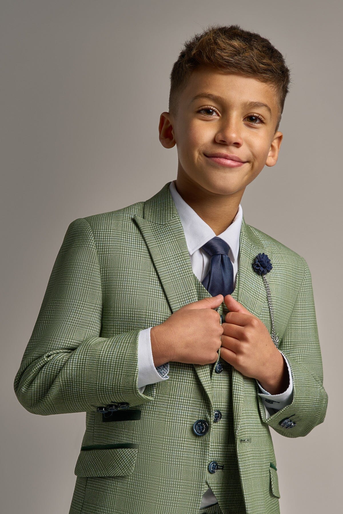 Caridi Sage Boys 3 Piece Suit - Childrenswear -