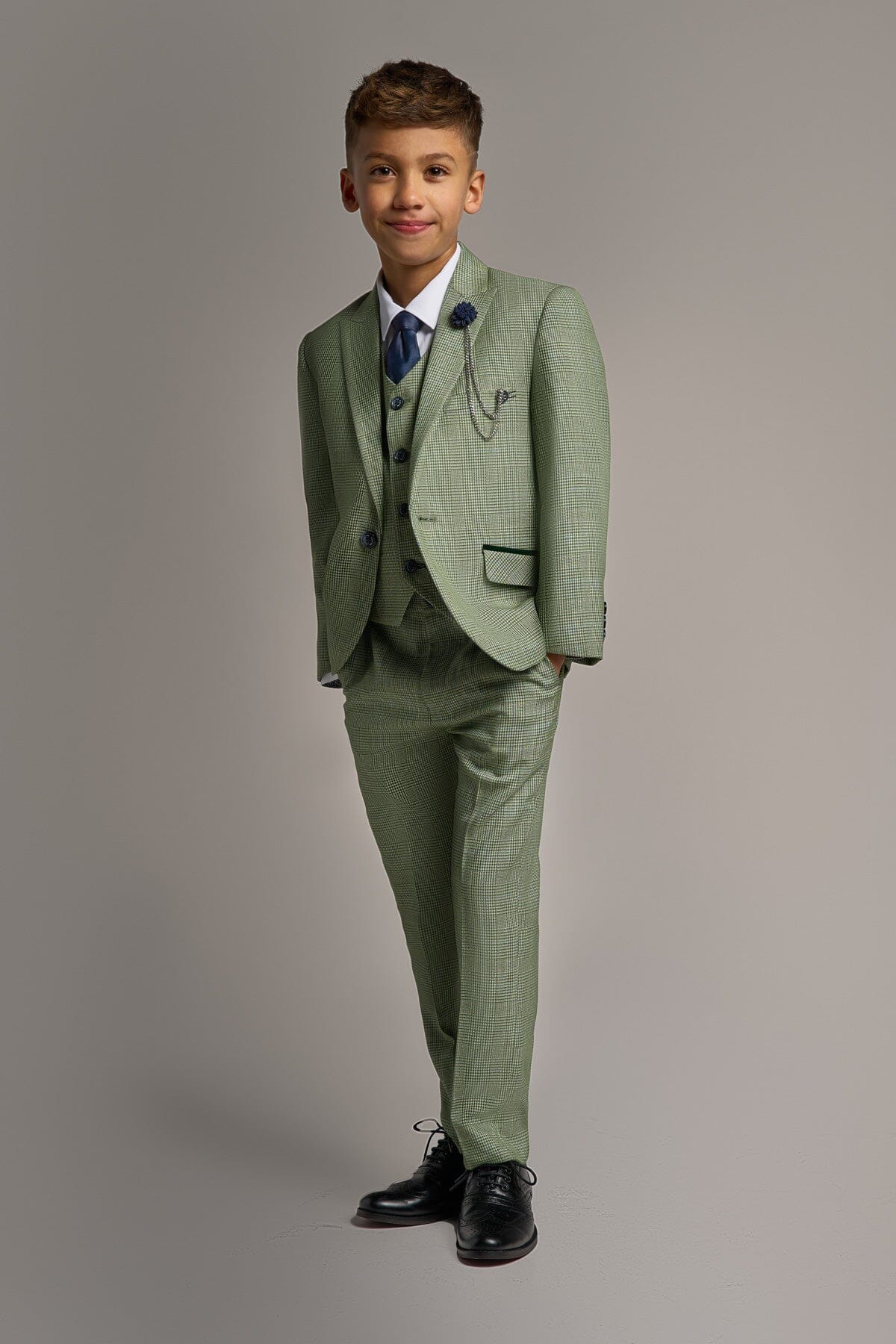 Caridi Sage Boys 3 Piece Suit - Childrenswear -