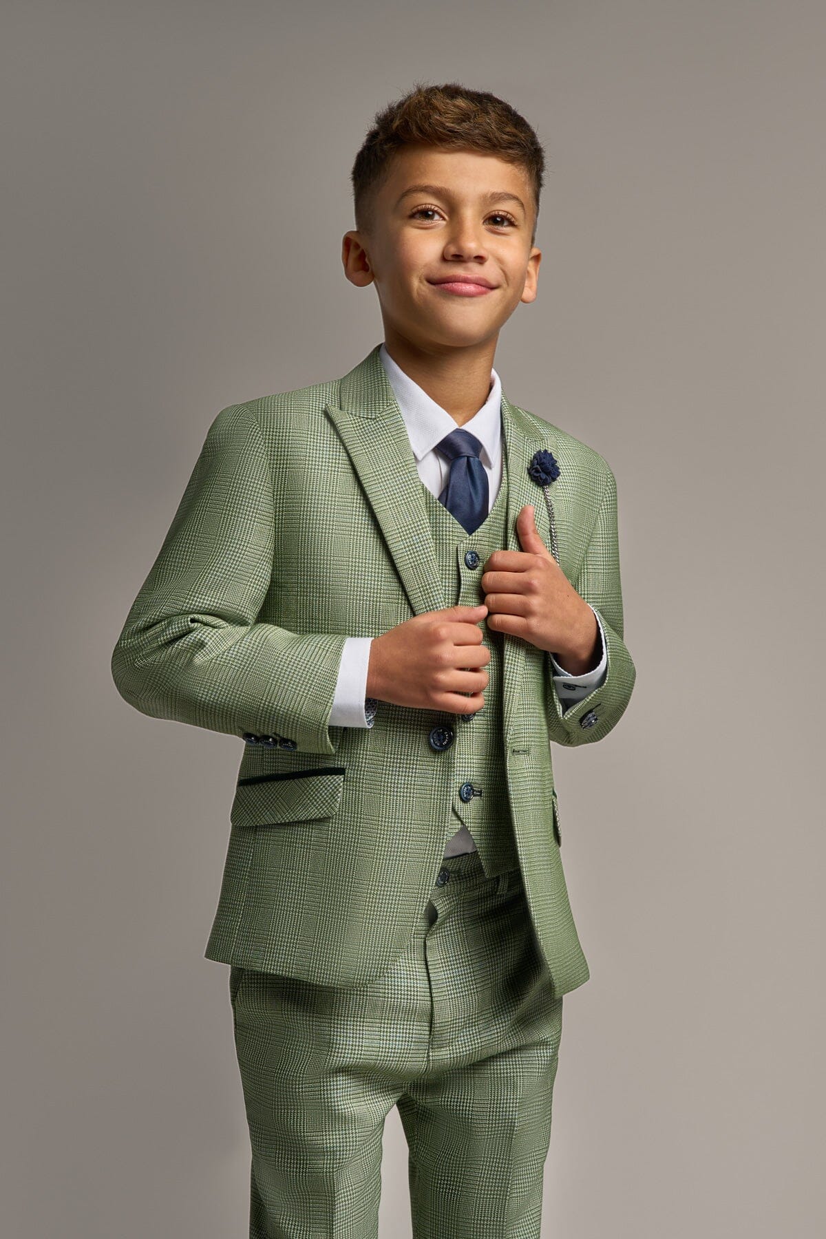 Caridi Sage Boys 3 Piece Suit - Childrenswear -