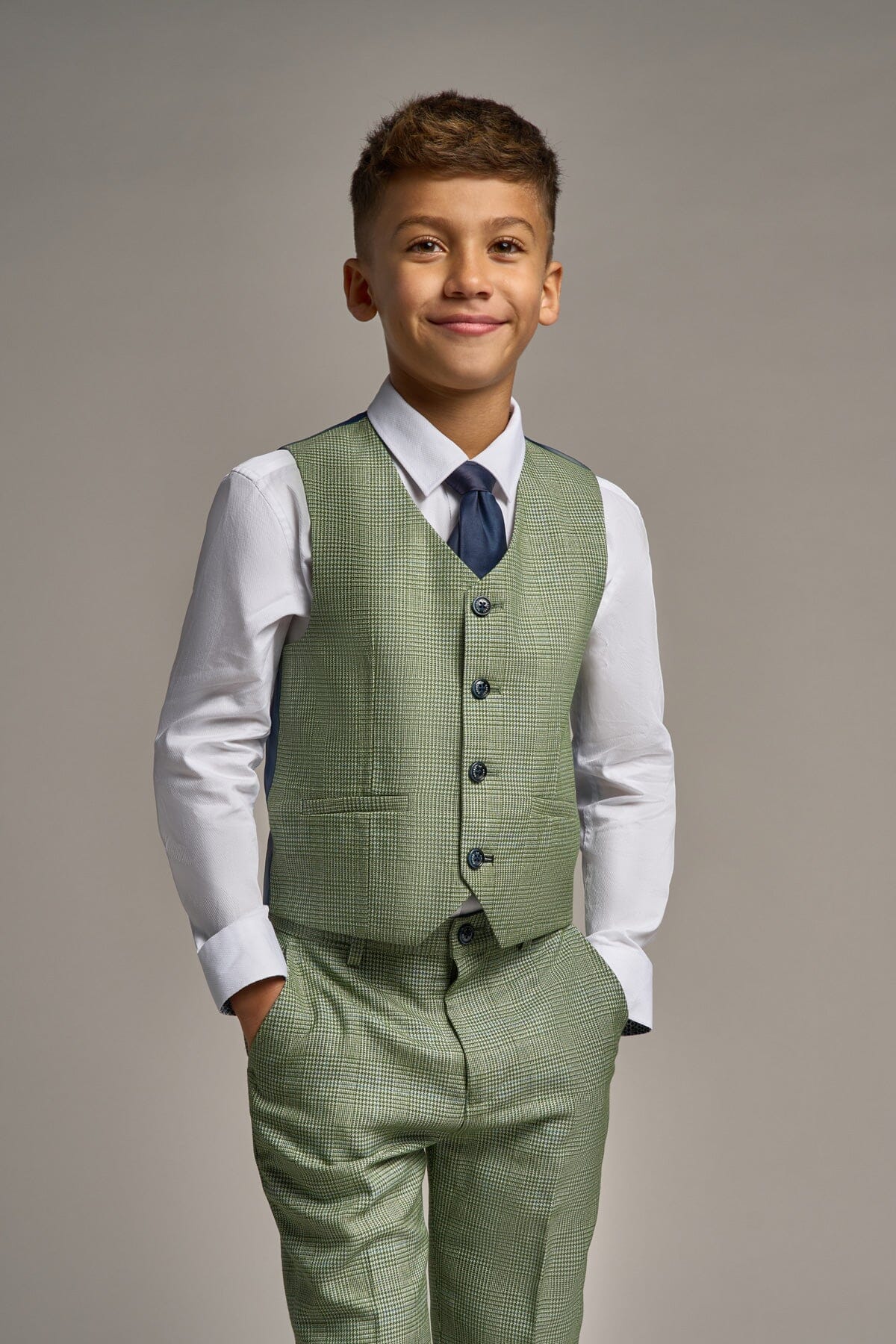 Caridi Sage Boys 3 Piece Suit - Childrenswear -