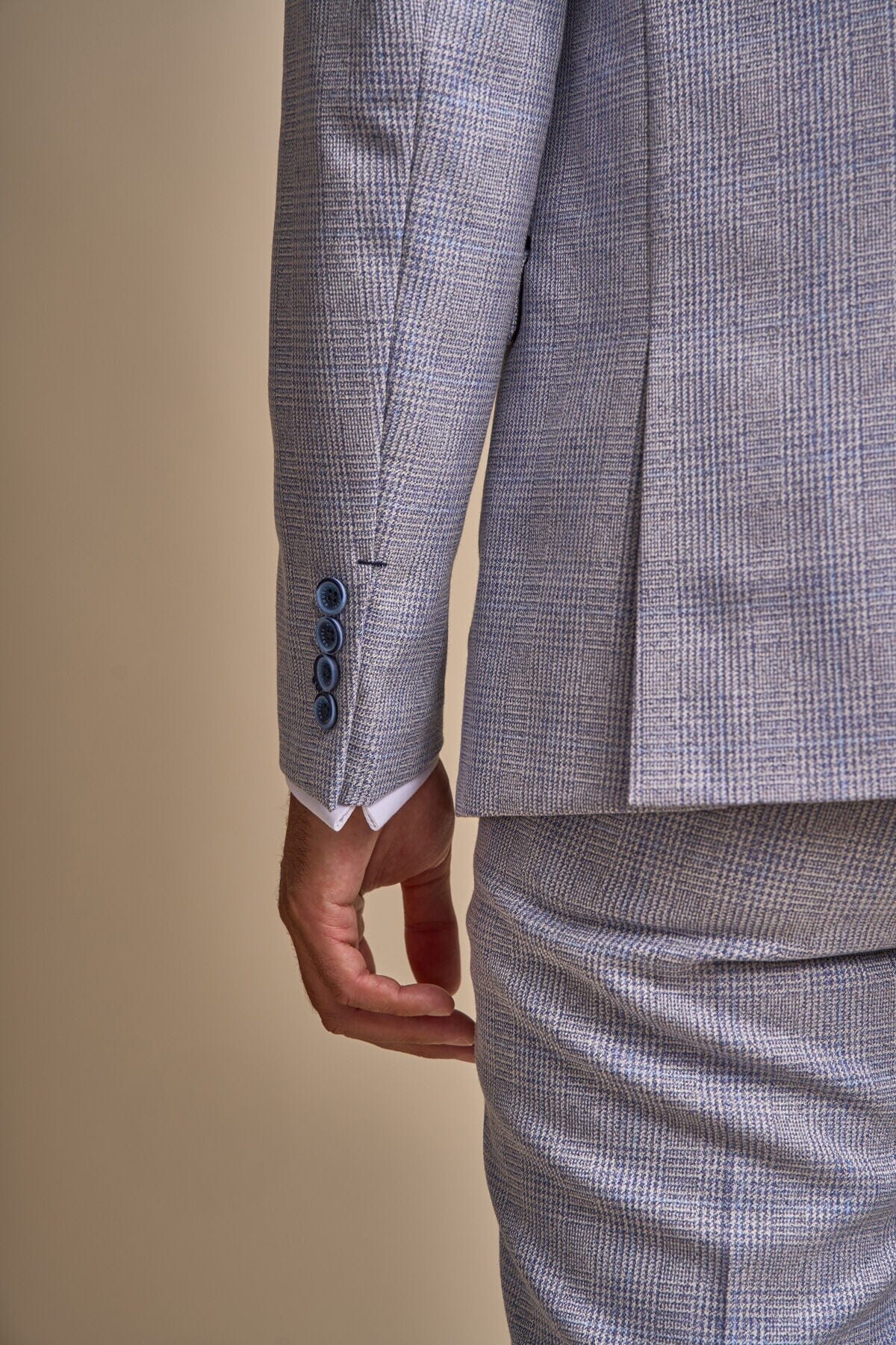Caridi Sky Blue Jacket - Blazers & Jackets -