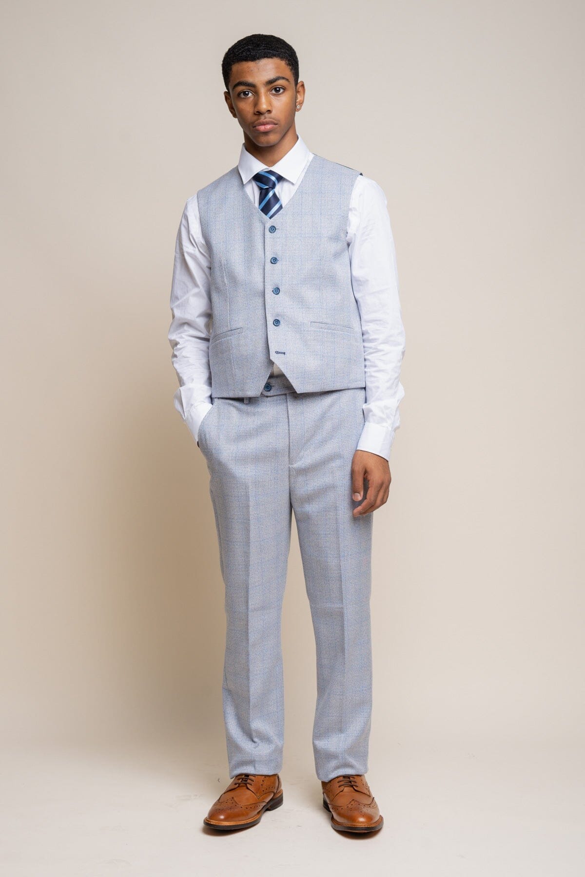 Caridi Sky Boys 3 Piece Suit - Childrenswear -