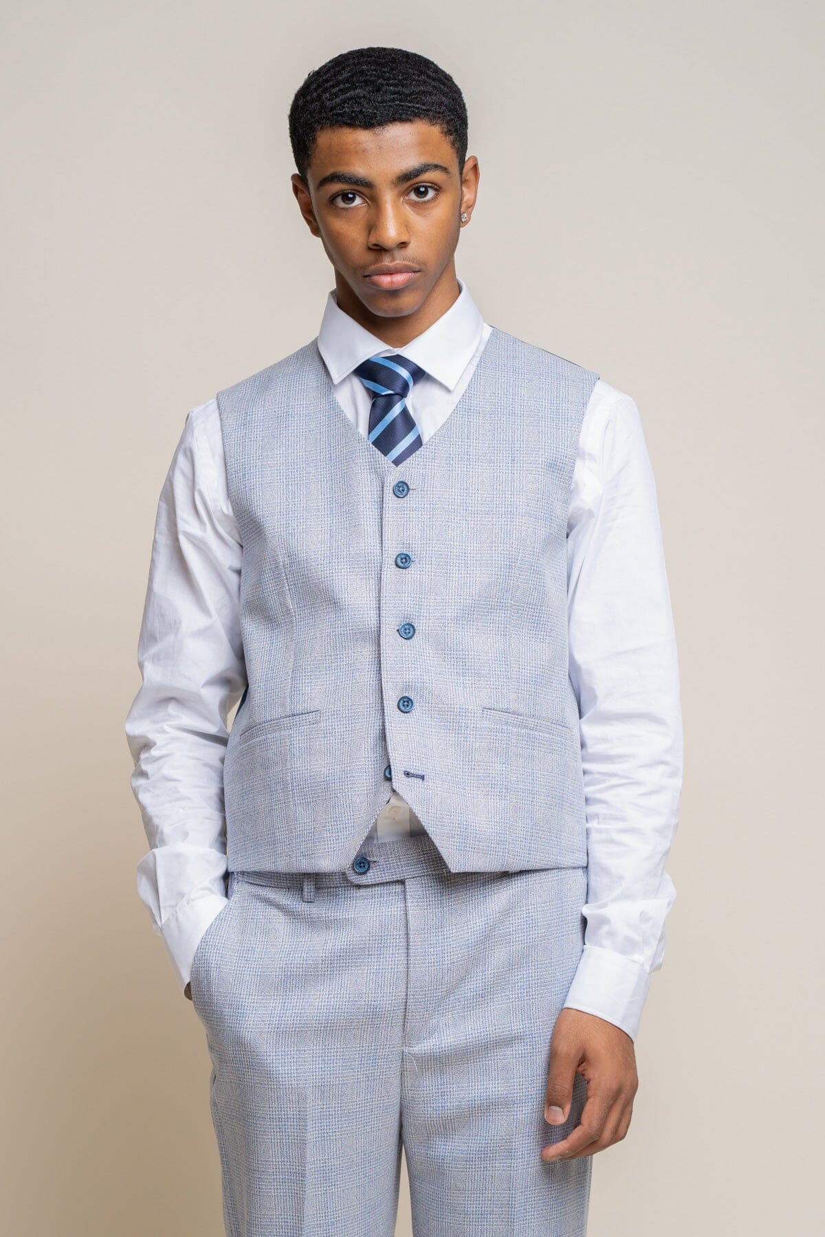 Caridi Sky Boys 3 Piece Suit - Childrenswear -