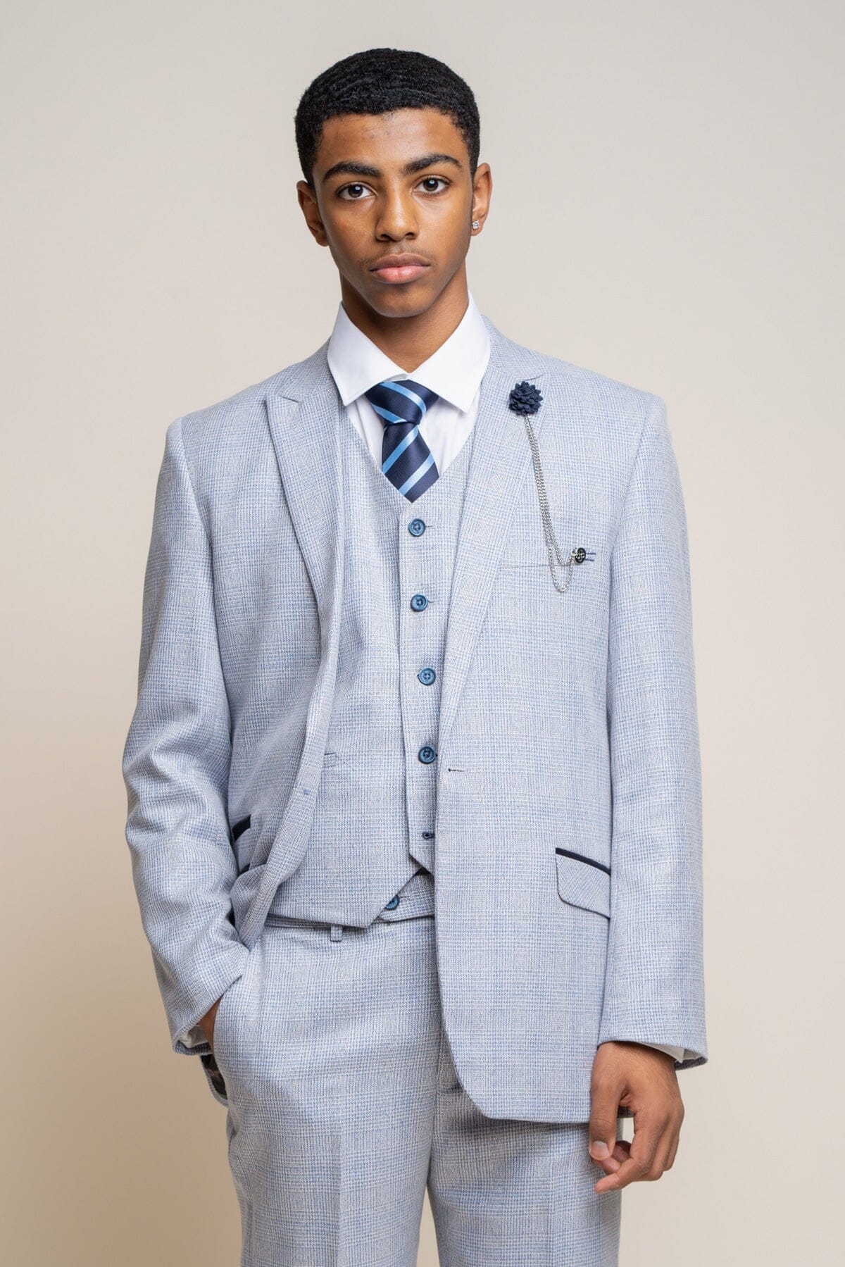 Caridi Sky Boys 3 Piece Suit - Childrenswear -