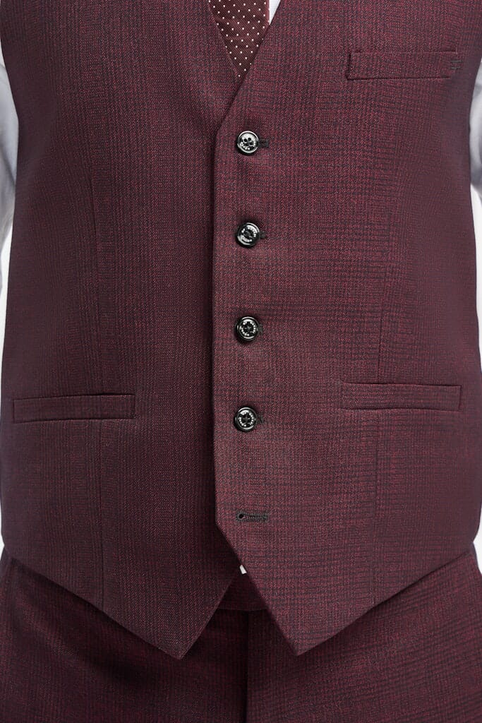 Caridi Wine Suit Swatch - Swatch -