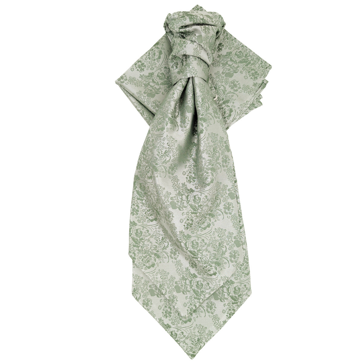 Wild Sage Floral Wedding Cravat