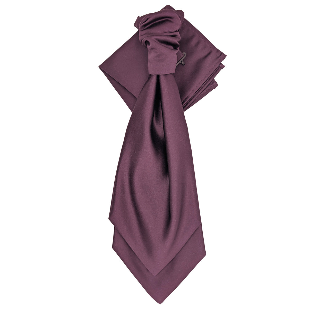 Aubergine Pocket Square