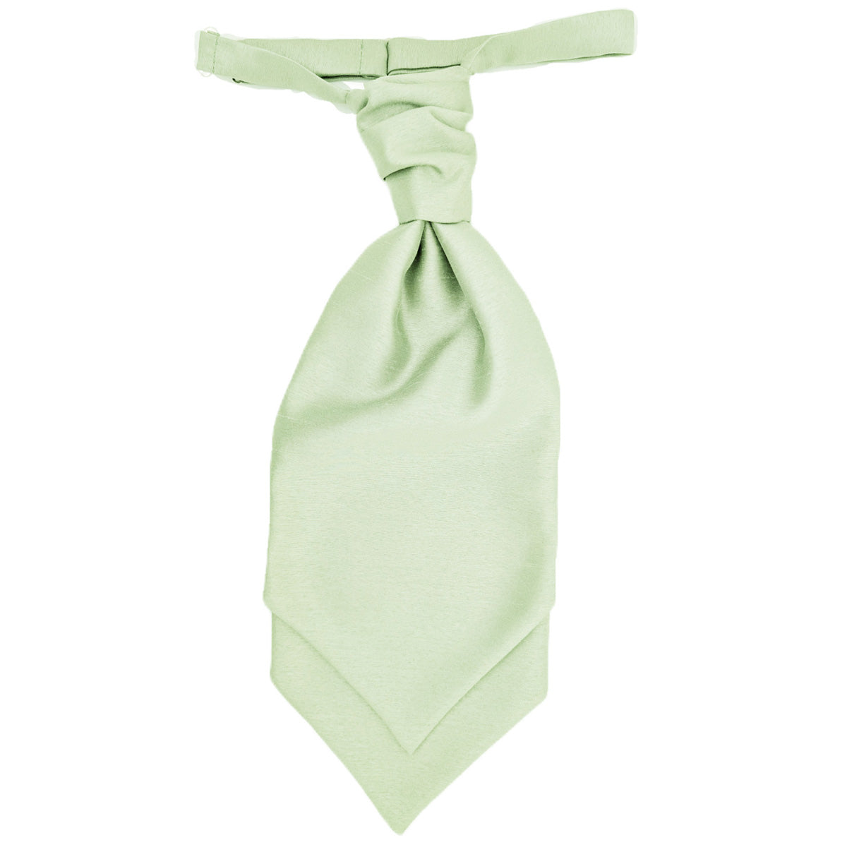 Water Mint Shantung Boys Wedding Cravat