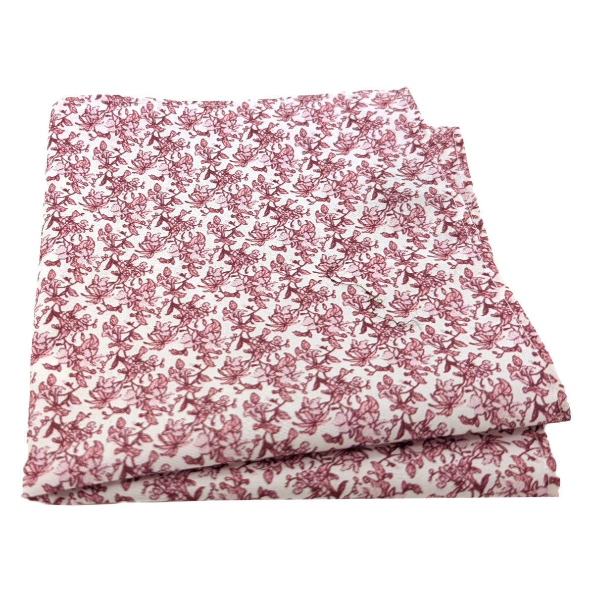 Pink Floral Cotton Wedding Swatch
