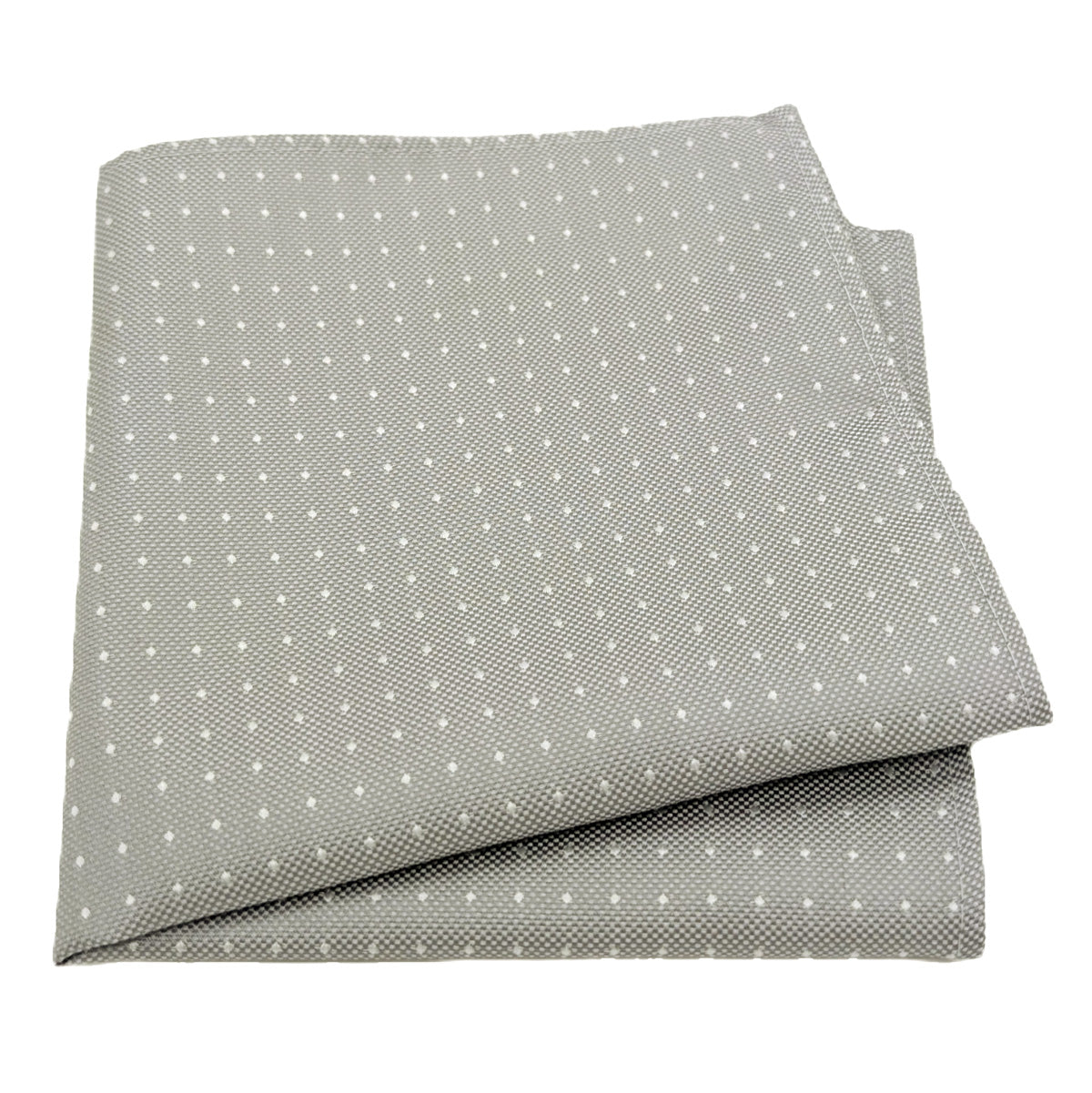 Pearl Grey Pin Dots Wedding Swatch
