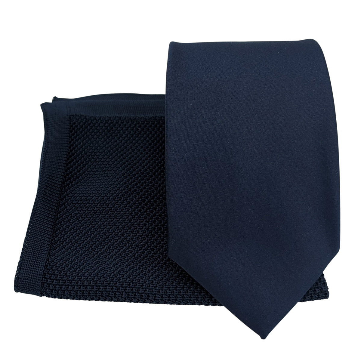 Mix and Match - Prussian Blue Satin & Knit Wedding Set