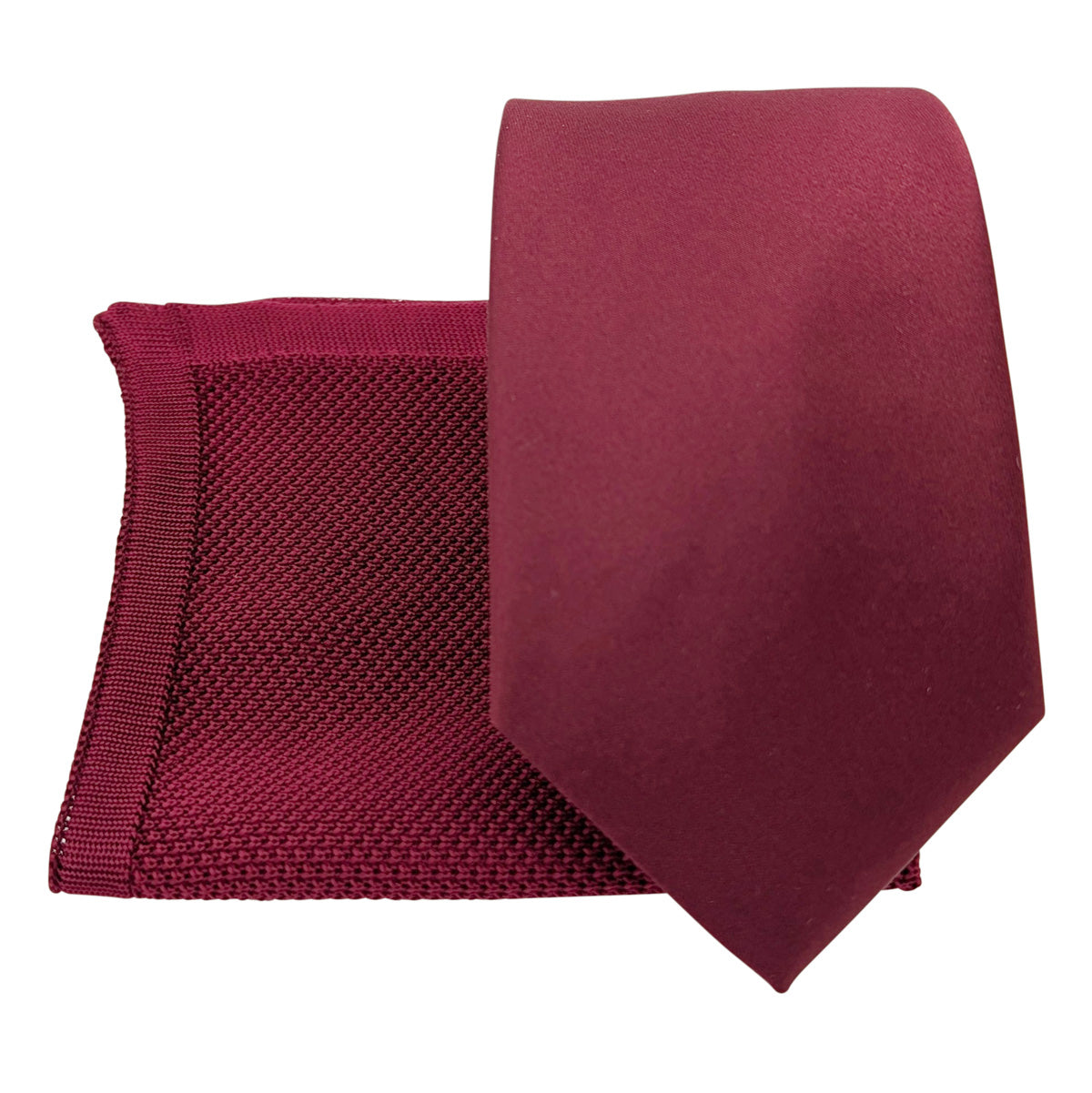 Mix and Match - Burgundy & Rhubarb Knit Wedding Set