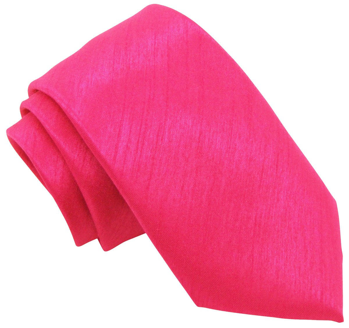 Hot Pink Shantung Wedding Swatch - Swatch - Swagger & Swoon