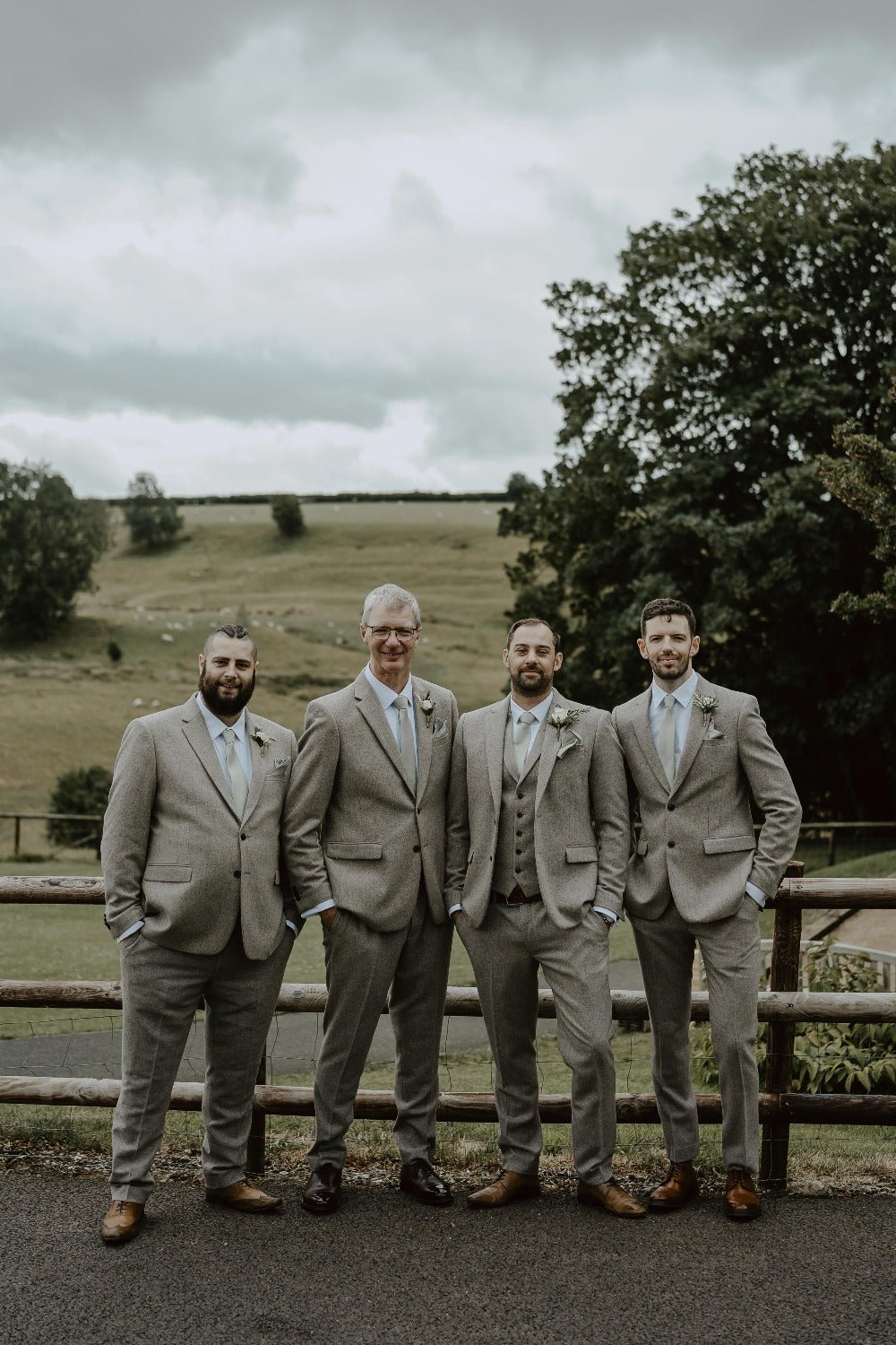Light Sage Shantung Wedding Tie - Wedding Tie - Skinny - Add Pocket Square - Save £1.00 - Swagger & Swoon