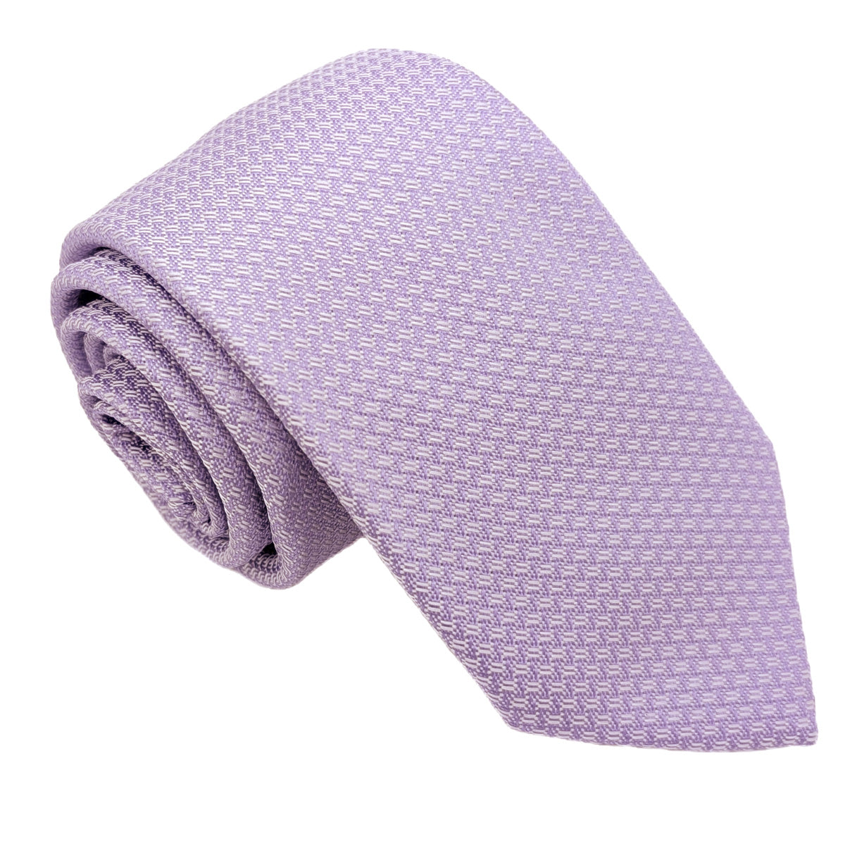 Cool Lilac Woven Wedding Tie