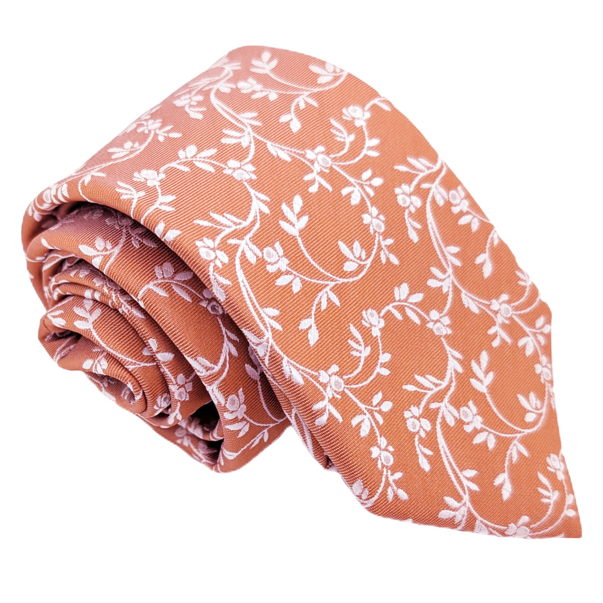 Mix and Match - Spice Patterned & Spice Wedding Tie Set