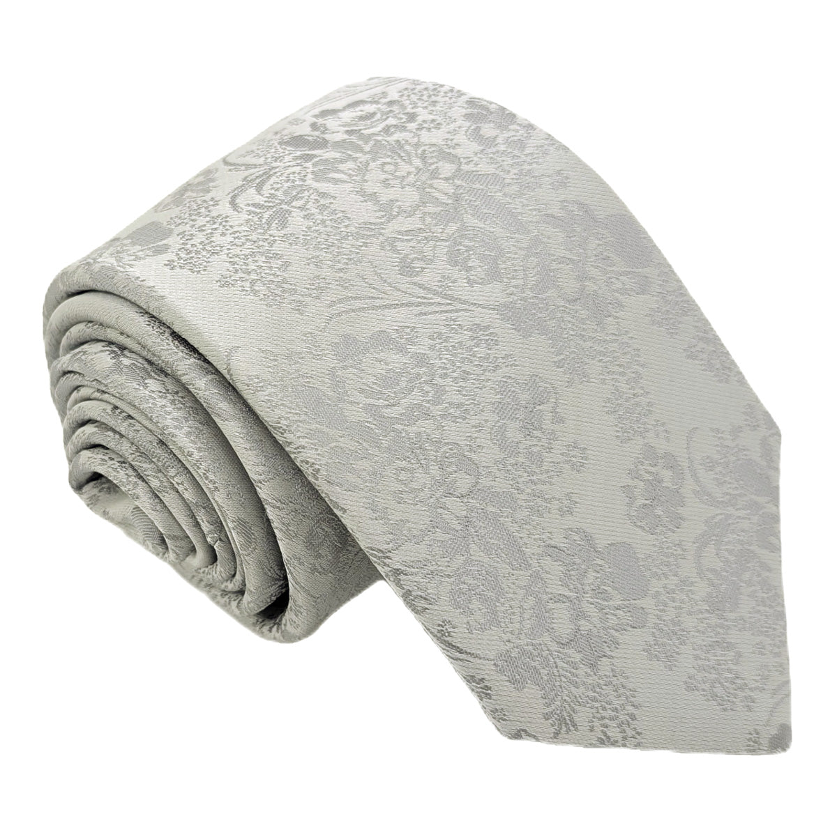 Pearl Grey Floral Wedding Swatch