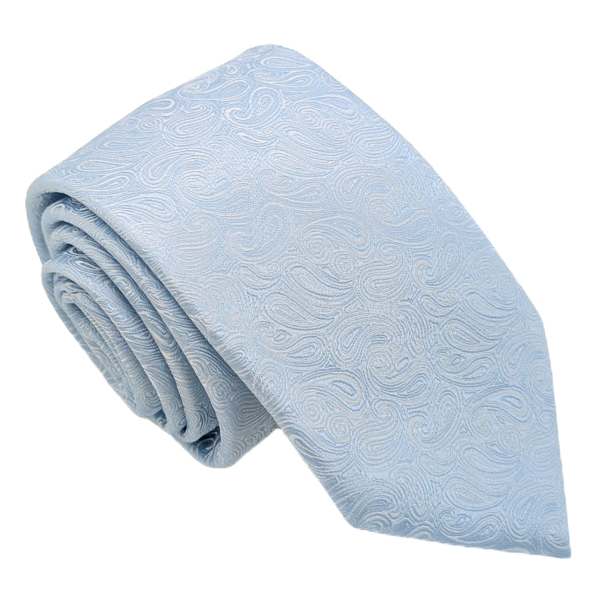 Mix and Match - Blue Patterned & Blue Wedding Tie Set