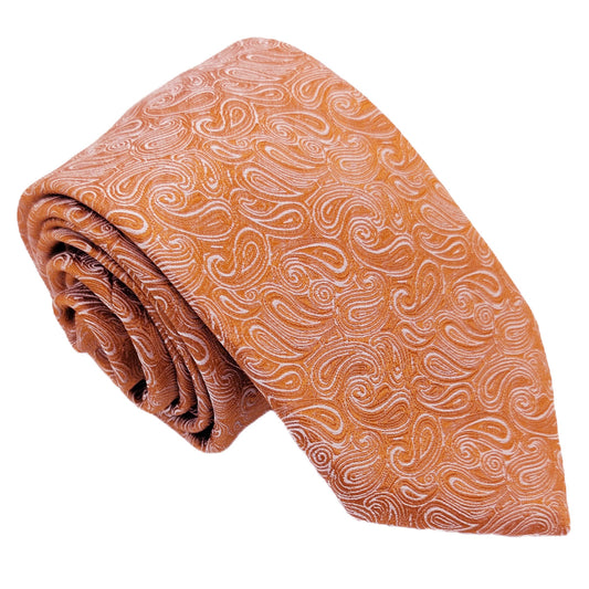 Spice Paisley Wedding Tie