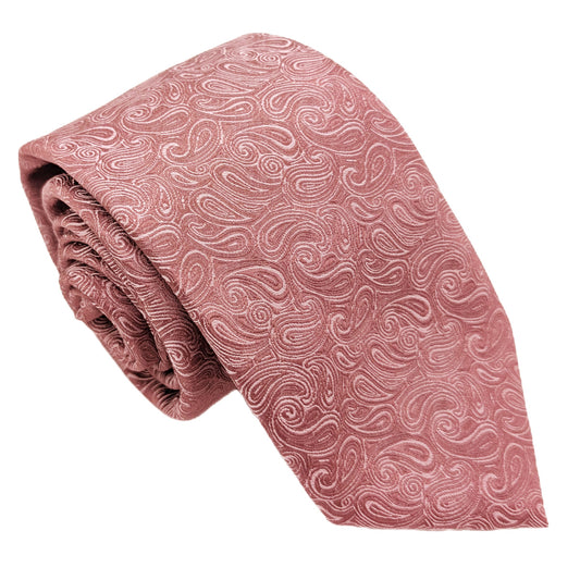Desert Rose Paisley Wedding Tie