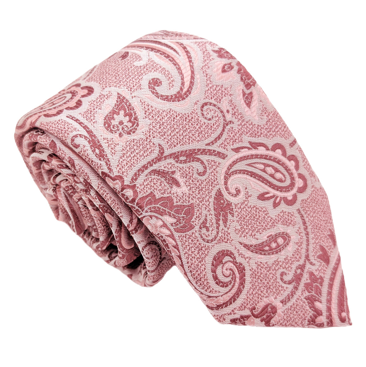 Mix and Match - Desert Rose Patterned & Desert Rose Wedding Tie Set