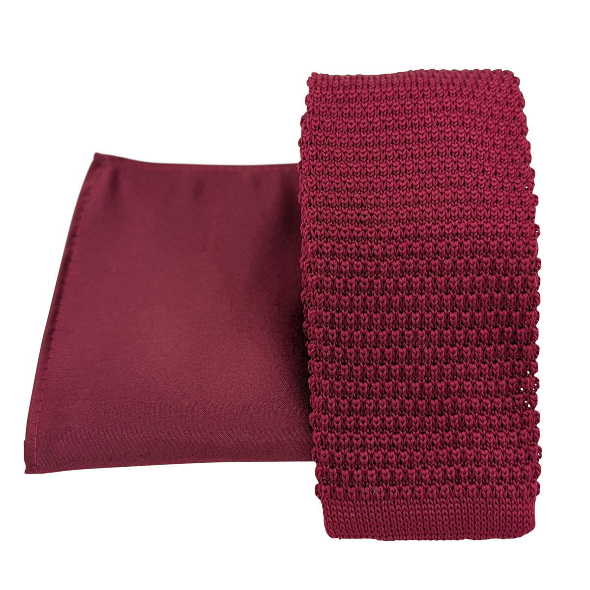 Mix and Match - Rhubarb Knit & Burgundy Wedding Set
