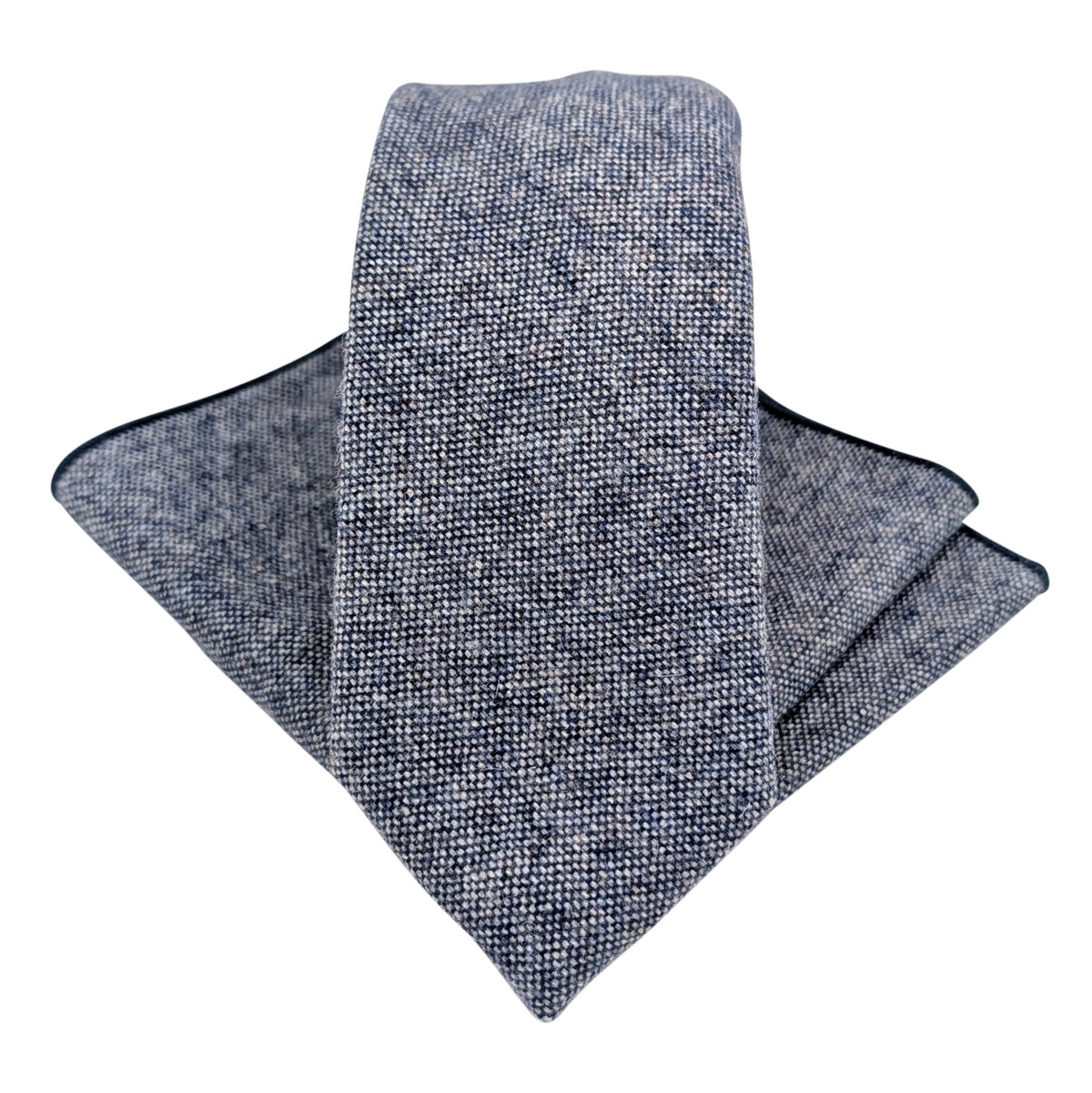 Blue Tweed Wedding Swatch