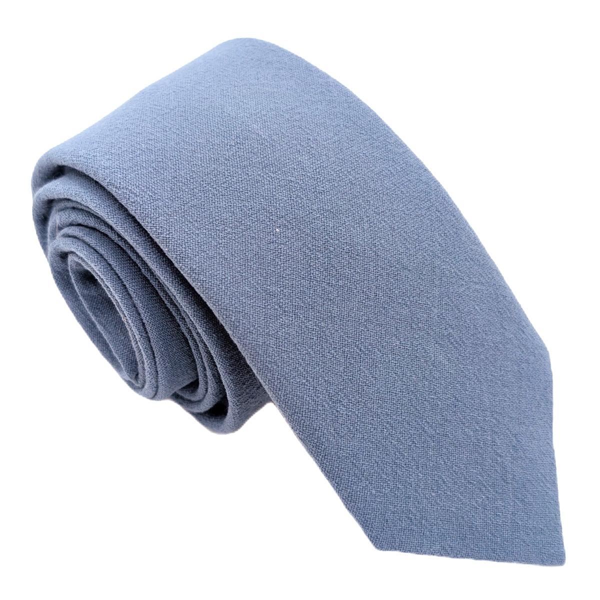 Silver Lake Blue Cotton Wedding Swatch