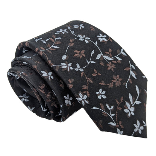 Moonlight Floral Wedding Tie