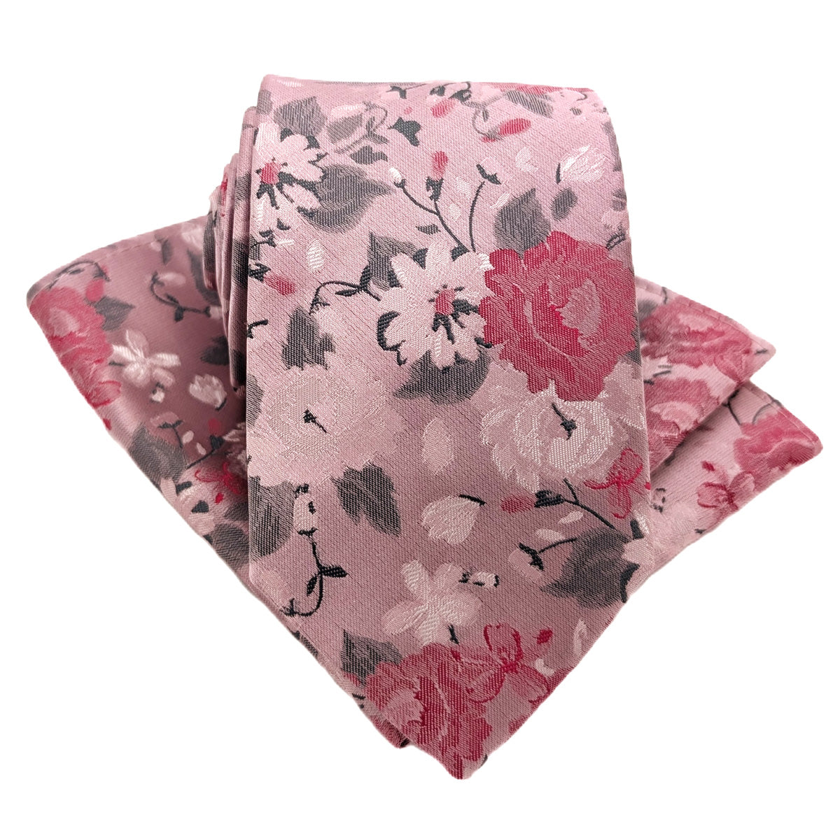 Pink Rose Wedding Tie