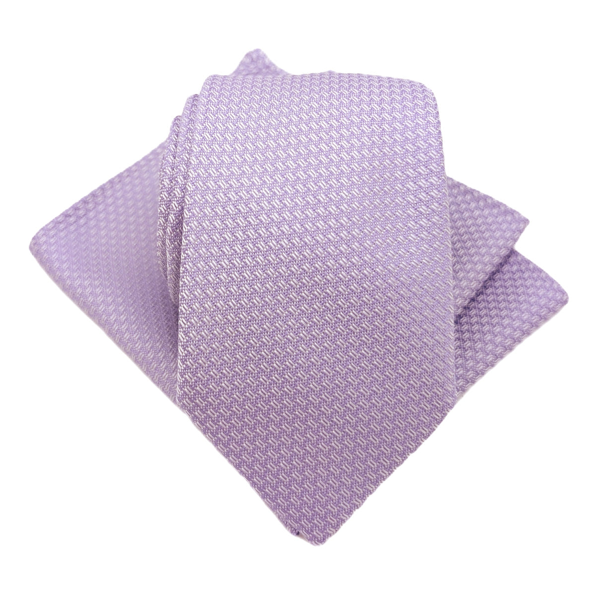 Cool Lilac Woven Wedding Tie